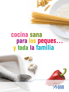 cocina sana para peques… y toda la familia