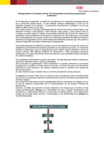 haccp bpp ssop aseguramiento de la calidad