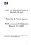 Dirección de Normalización - Instituto Dominicano para la Calidad
