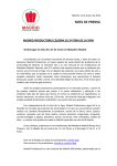 nota de prensa madrid productores celebra su 3ª feria de la tapa