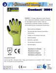 CONTACT™ 13-Gauge , fabricado en nylon Premium color verde de