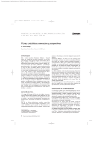 Fibra y prebióticos: conceptos y perspectivas