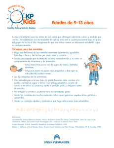 Growing Up With KP Kids: Ages 9-13 Years (Spanish)