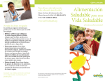 Alimentación Saludable para una Vida Saludable