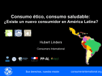 Consumers International consumo etico saludable 2013