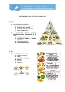 curso de dietética y nutrición integrativa 1º mes 2º mes