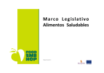 Marco Legislativo Alimentos Saludables - Foodsme-hop