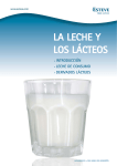 la leche y los lácteos