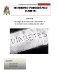 testimonio fotográfico diabetes