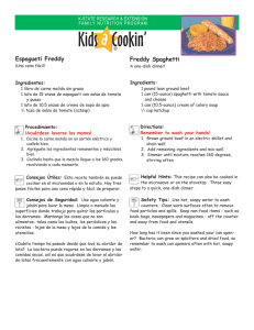 Espagueti Freddy