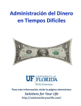 Administración del Dinero en Tiempos Difíciles - UF