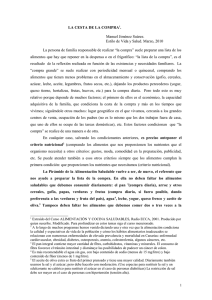 LA CESTA DE LA COMPRA1. Manuel Jiménez Suárez. Estilo de