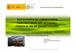 red europea de laboratorios para mca (eurl-nrl network