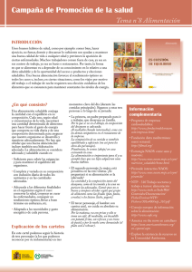 Campaña de Promoción de la salud