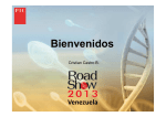 Bienvenida Road Show Venezuela 2013