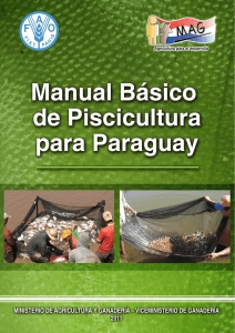 Manual Básico de Piscicultura para Paraguay