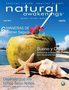 Bueno y Crudo - Natural Awakenings