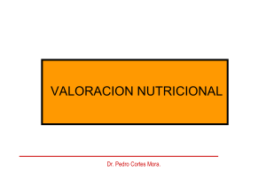 VALORACION NUTRICIONAL