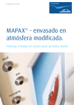 MAPAX® - envasado en atmósfera modificada.