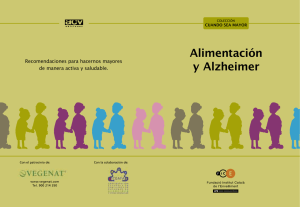 Alimentación y Alzheimer - Fundació Salut i Envelliment UAB