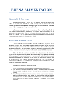 buena alimentacion - Escuela Infantil Risitas