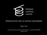 Elaboraci&oacute;n de un pintxo saludable