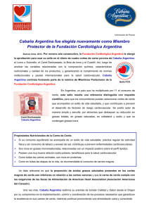 Cabaña Argentina fue elegida nuevamente como Miembro Protector