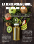 la tendencia mundial del clean label