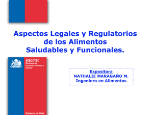 etiquetado nutricional