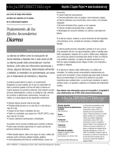 Tratamiento de los Efectos Secundarios Diarrea