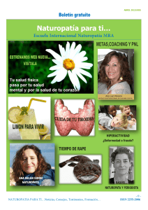 federacion espa&ntilde;ola de profesionales en naturopatia