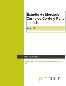 Estudios de Mercado 2011 - Agregaduría Agrícola de Chile en India