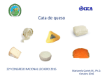 Taller de cata de quesos. Dra. Marianela Cortés-CITA