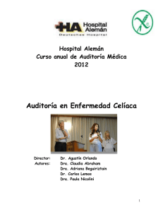 Auditoría en Enfermedad Celíaca