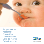 Recipe booklet Receptbok Oppskrifter Libretto