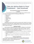 Take An Active Role in Your Treatment