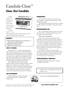 Candida Clear - Herbal Health Center