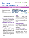 Carta Laboratorio 30 Helicobacter.indd