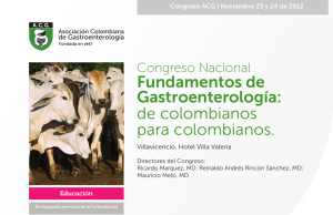 Fundamentos de Gastroenterología: de colombianos para