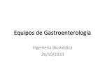 Equipos de Gastroenterología - Núcleo de Ingeniería Biomédica