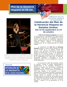Mes de la Herencia Hispana - Embajada de los Estados Unidos