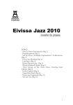 Dossier de Prensa. Eivissa Jazz 2010