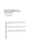 El valor historiográfico de las publicaciones periódicas: Bilbao y la