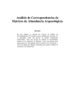 Análisis de Correspondencias de Matrices de