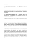 28 de julio 2014 FITS apoya el llamamiento de la ONU para un alto