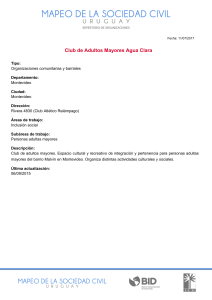 Club de Adultos Mayores Agua Clara