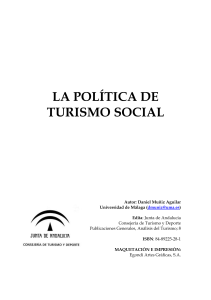 la política de turismo social - ECONLINKS