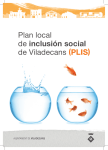 Plan local de inclusión social de Viladecans (PLIS)