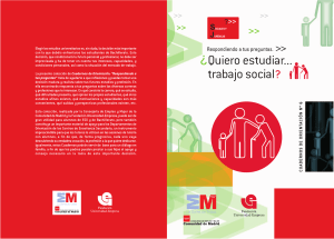 Trabajo Social - Comunidad de Madrid