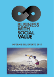 informe del evento 2014 - Business With Social Value